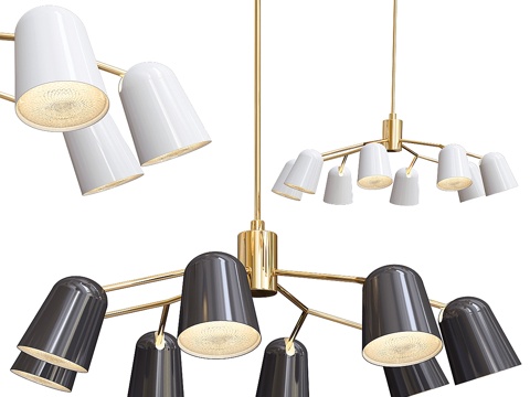  Trill 吊灯 - 2 款3d模型 