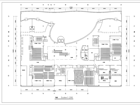  电影院 最新全套施工图 合集cad施工图 