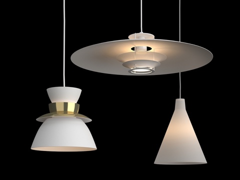  Artek灯具TW002、U336、JL3413d模型 