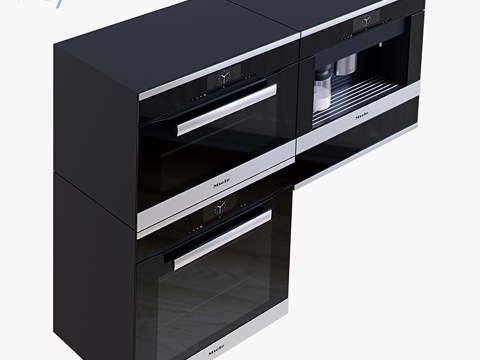  美诺套装3d模型 