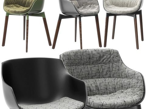  MDF Italia流光纤薄彩灯3d模型 