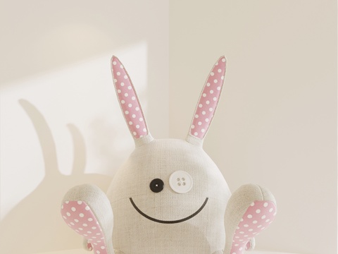  现代玩偶 布偶3d模型 