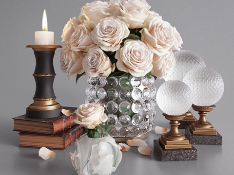  艾克霍尔茨装饰套装3d模型 