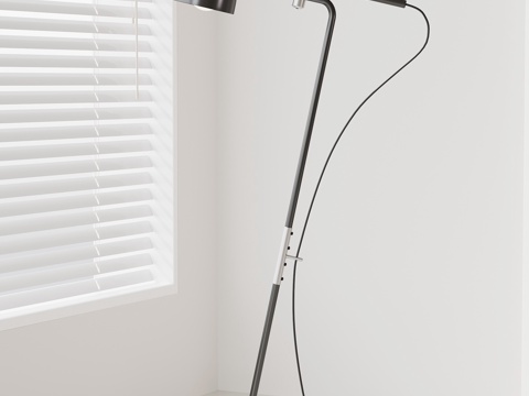 现代落地灯su模型