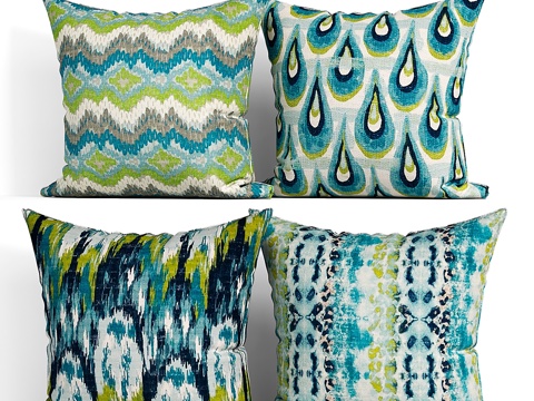  装饰抱枕套装 267 Etsy3d模型 