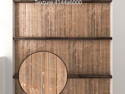  带梁木质天花板 043d模型 