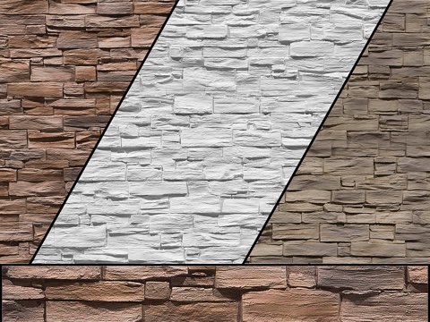  墙面材质套装 173d模型 