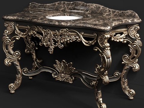  盖亚莫比利贡多拉2台面3d模型 