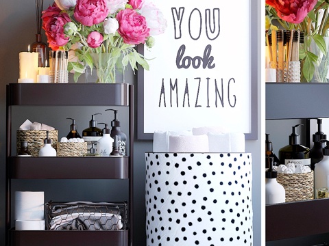  浴室置物架83d模型 