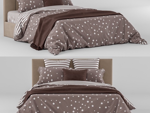  MebelVia Terzo床3d模型 