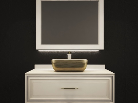  浴室套装3d模型 