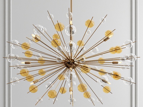  Kolarz 爆炸泡泡灯3d模型 