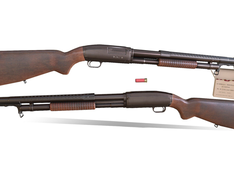  温彻斯特Model 12战壕枪3d模型 