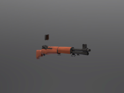  M1加兰德步枪3d模型 