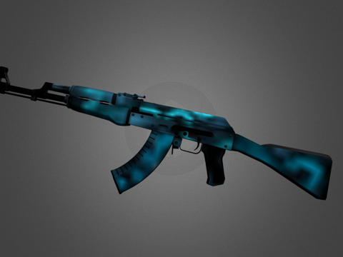  AK47九头蛇3d模型 