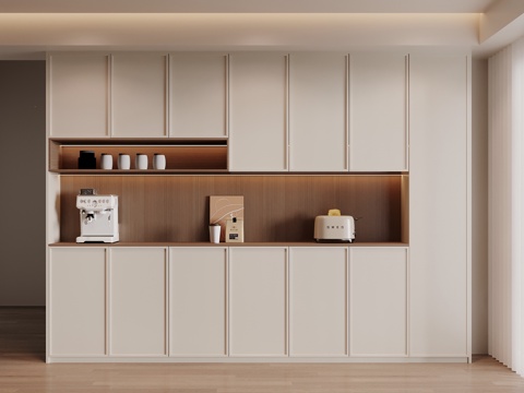  宋式酒柜 通高酒柜 餐边柜酒柜 玻璃酒柜3d模型 