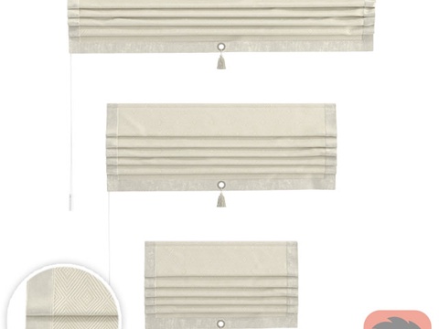  罗马帘套装 TITOS (INMA)3d模型 