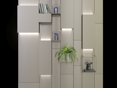  Ronda Design磁吸墙面系统3d模型 