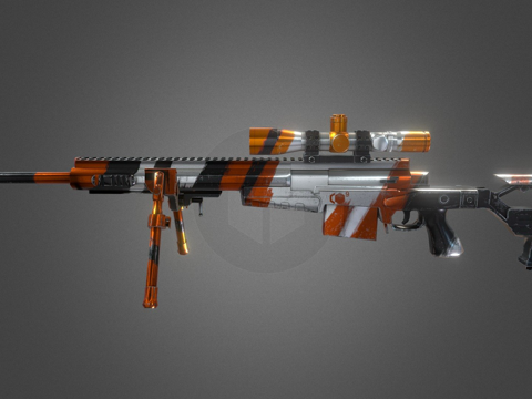  A.V.A的AICX AX308 EME编辑版3d模型 