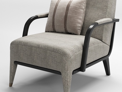  A.r. Arredamenti Dilan系列扶手椅 Ar3d模型 