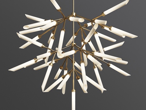  Spur吊灯大型吊灯loftcocept3d模型 