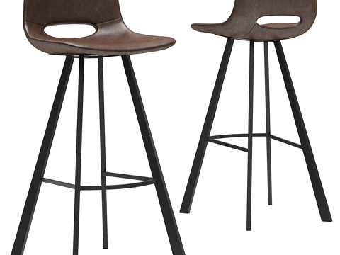  深屋酒吧凳 阿利坎特3d模型 