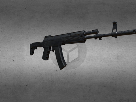  AK12突击步枪3d模型 