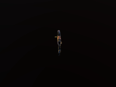  黄金击杀AK473d模型 