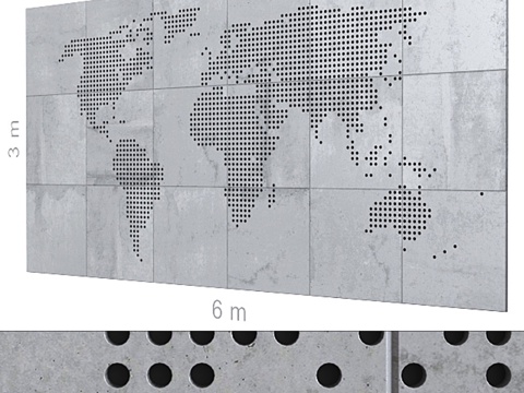 装饰墙 170.3d模型 