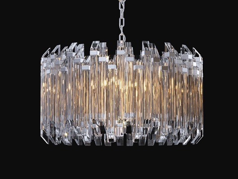  枝形吊灯 SK 5421PN-CA3d模型 