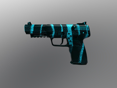  五七式水龙3d模型 