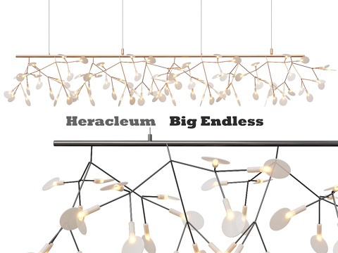  Moooi赫拉克勒斯无限装饰线脚3d模型 