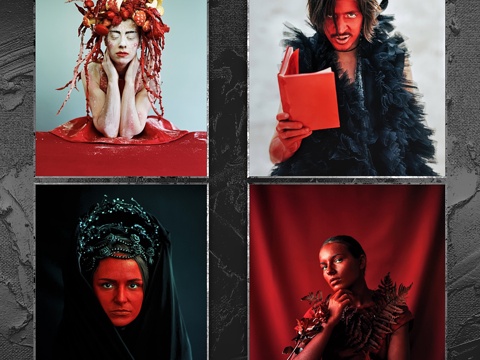  抽象海报合集 963d模型 