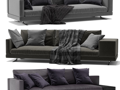  By poliform 蒙德里安3d模型 