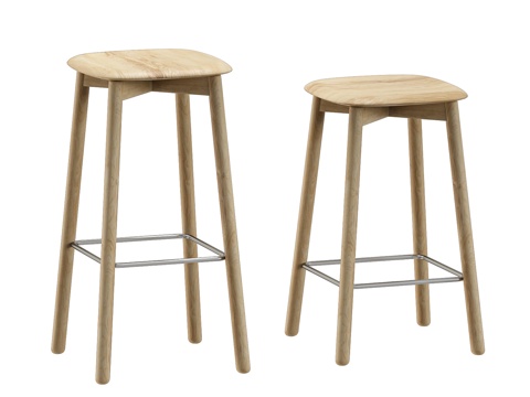  Soft edge 32吧凳3d模型 