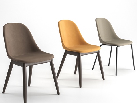  MENU Harbor Side餐椅软包3d模型 