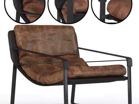  Connor扶手椅3d模型 