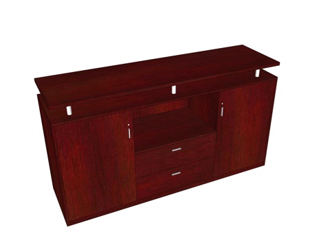 文件柜 办公家具su模型