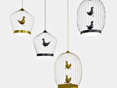  Casamania &amp; Horm TWEET 吊灯3d模型 