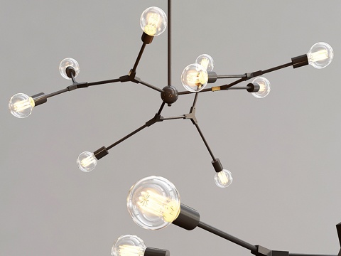  Trazos 吊灯3d模型 