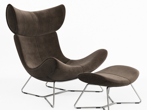  博概念伊莫拉扶手椅3d模型 