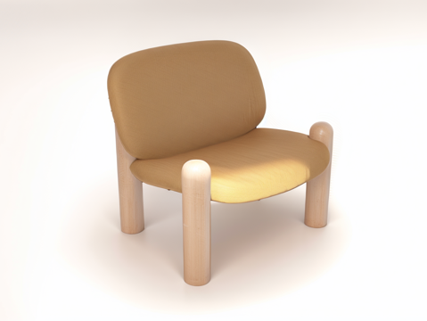 沙发茶几su模型