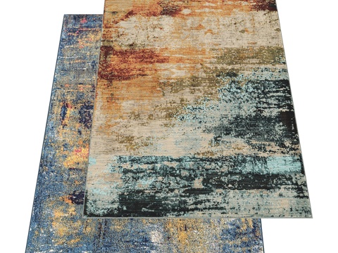  Haugan &amp; Manhattan 抽象地毯3d模型 