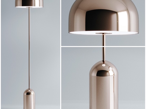  Bell落地灯3d模型 