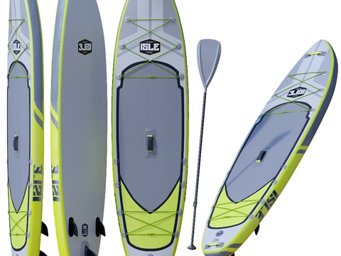  ISLE Explorer充气桨板套装3d模型 