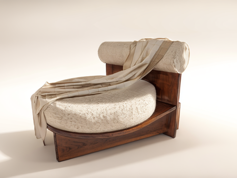 沙发茶几su模型