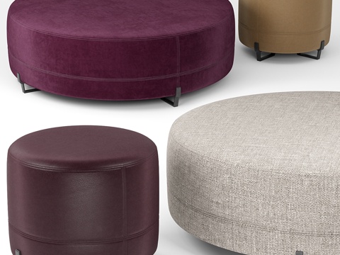  纽约圆凳 - Poliform3d模型 