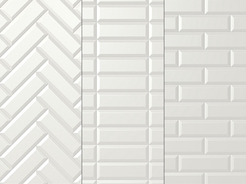  APE Loft 瓷砖（3种布局，24种颜色）3d模型 