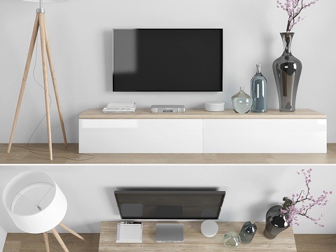  电视柜套装 0353d模型 