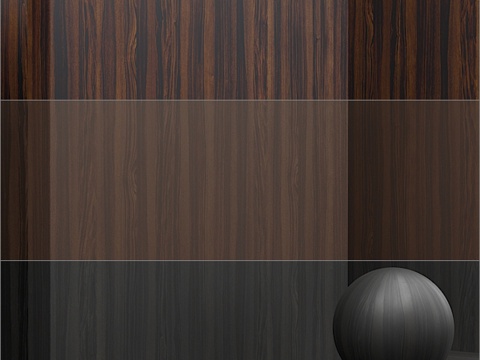  材料 木材    贴面（无缝） - 套装 373d模型 